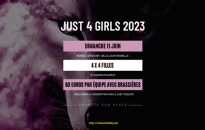 Tournoi Just For Girls 2023