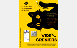 🎃 VIDE-GRENIERS ESVL – SPÉCIAL HALLOWEEN 👻